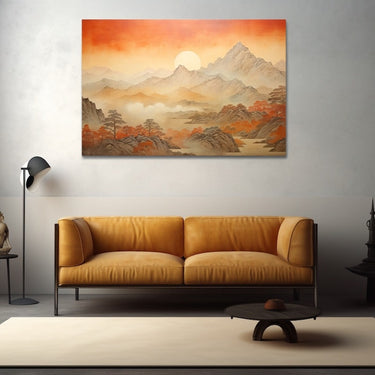 Mountain Painting Feng Shui